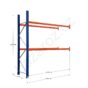 Paletové Regály Proman  2 patra – Přídavné Pole Bazar / použité