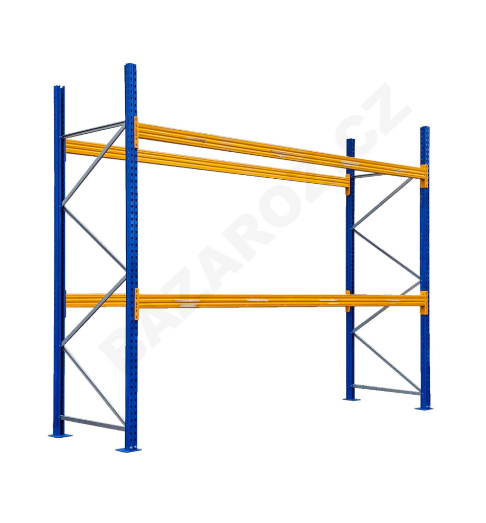 Paletové regály bazar použité Jungheinrich nejlevnější bazaroz skladové halové profesionální regály na palety