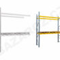 Paletové regály Rosss šířka: 2,7m – ZÁKLADNÍ POLE – Bazar / použité