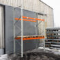 Paletové regály Feralco šířka: 2,7m – ZÁKLADNÍ POLE – Bazar / použité