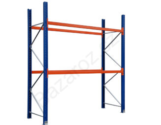 Paletové Regály Proman šířka: 2,7m – ZÁKLADNÍ POLE - Bazar / použité