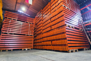 Použité paletové regály Mecalux – naskladněno 😎