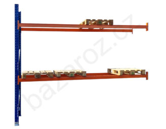 Paletové Regály Proman šířka: 3,6m – PŘÍDAVNÉ POLE - Bazar / použité
