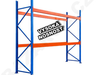 Paletové Regály Stow šířka: 3,6m – Základní Pole – Bazar / použité